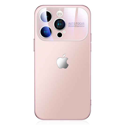 iPhone 14 Pro Full Lens Glass Case With Logo