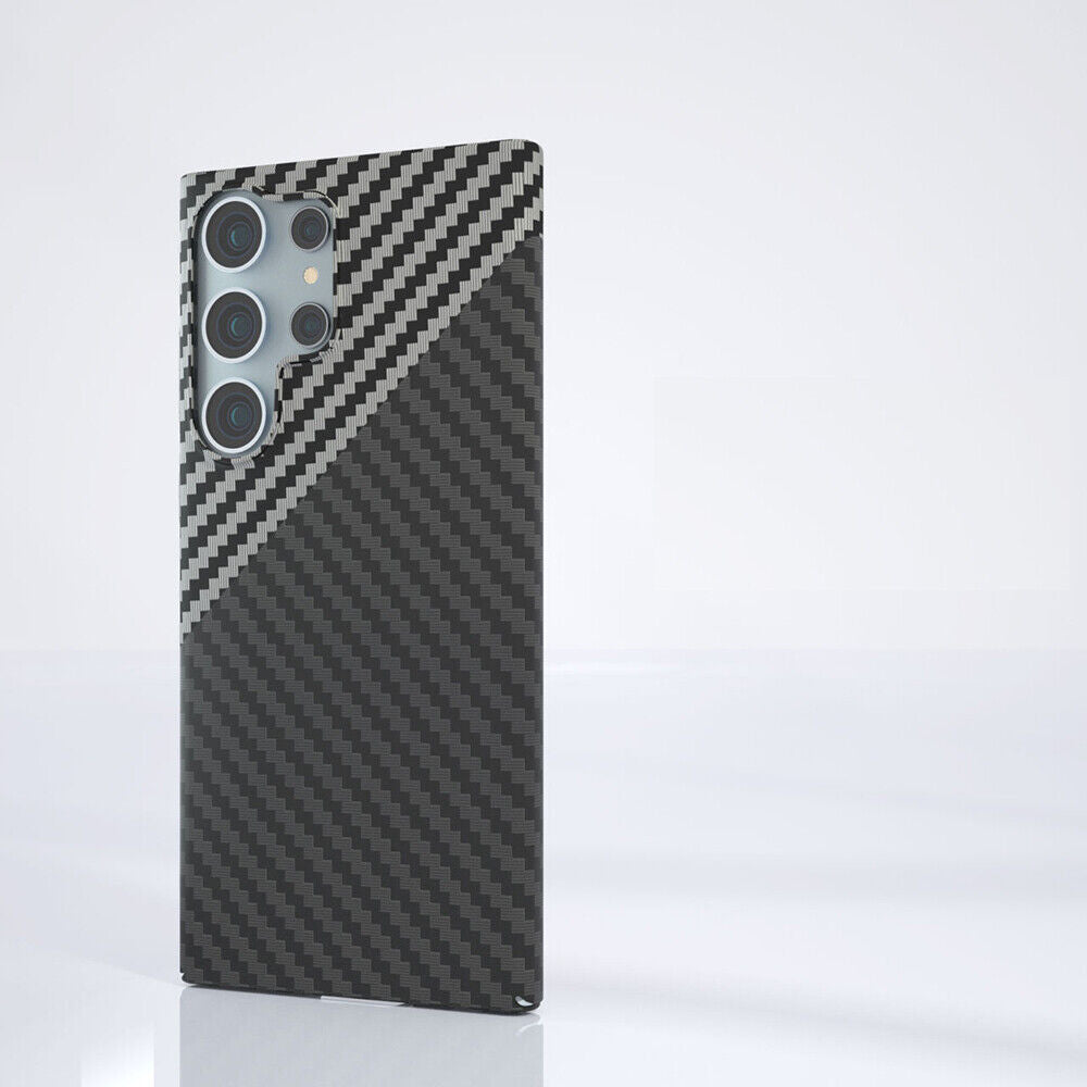 Samsung Galaxy S23 Ultra Carbon Fiber  Real Aramid Kevilar Case