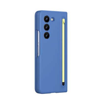 Samsung Galaxy Z Fold 3 Slim S-Pen Case- Blue