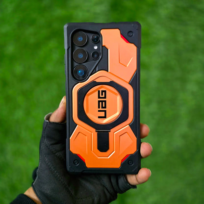 Samsung Galaxy S25 Ultra UAG Cover, Pathfinder XTE Magnetic Ring Holder, Kickstand Magsafe - Rust