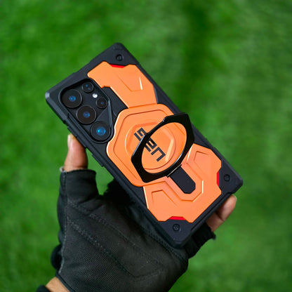 Samsung Galaxy S25 Ultra UAG Cover, Pathfinder XTE Magnetic Ring Holder, Kickstand Magsafe - Rust