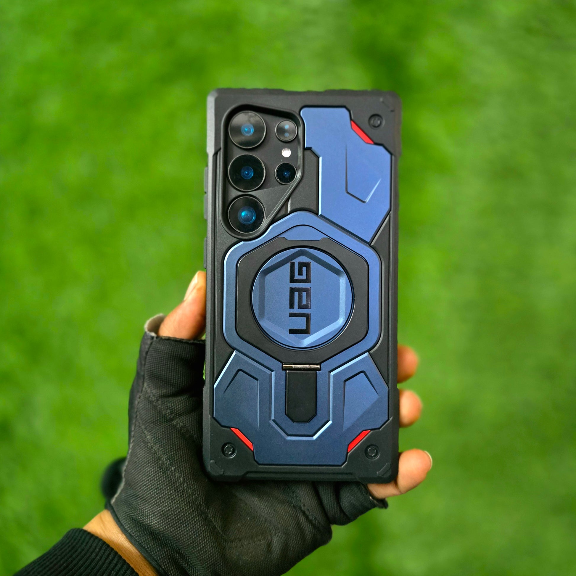 Samsung Galaxy S25 Ultra UAG Cover, Pathfinder XTE Magnetic Ring Holder, Kickstand Magsafe - Rust