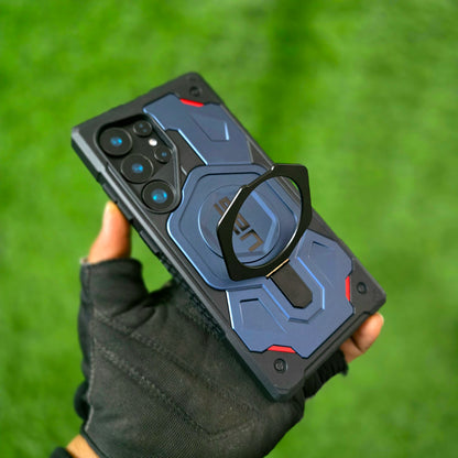 Samsung Galaxy S25 Ultra UAG Cover, Pathfinder XTE Magnetic Ring Holder, Kickstand Magsafe - Blue