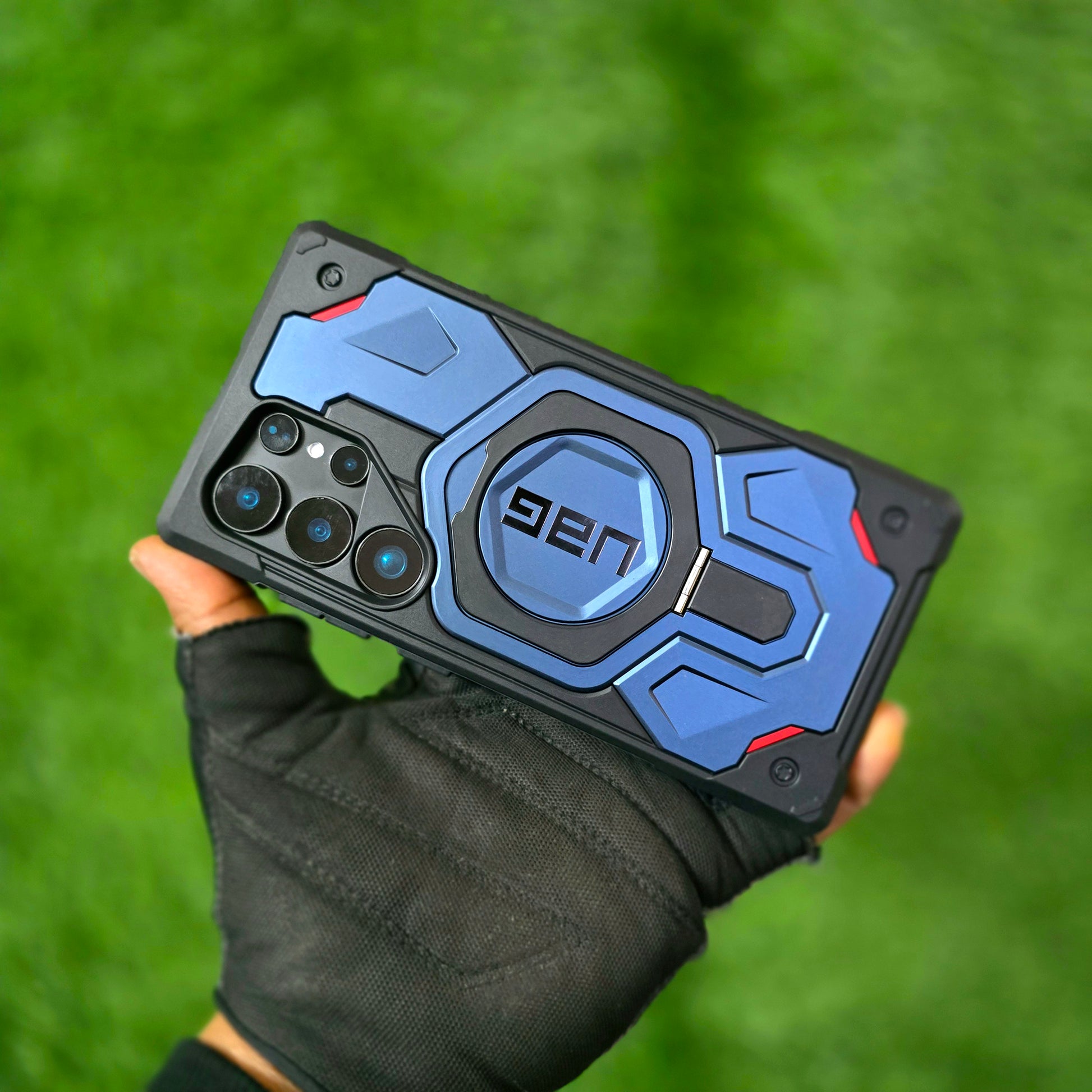 Samsung Galaxy S25 Ultra UAG Cover, Pathfinder XTE Magnetic Ring Holder, Kickstand Magsafe - Blue