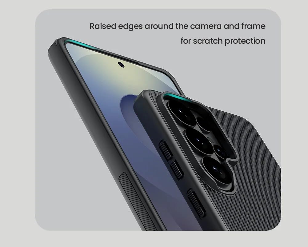 Samsung Galaxy S26 Ultra Nillkin Cover, Super Frosted Shield Pro TPU + PC Case with Magsafe - Black