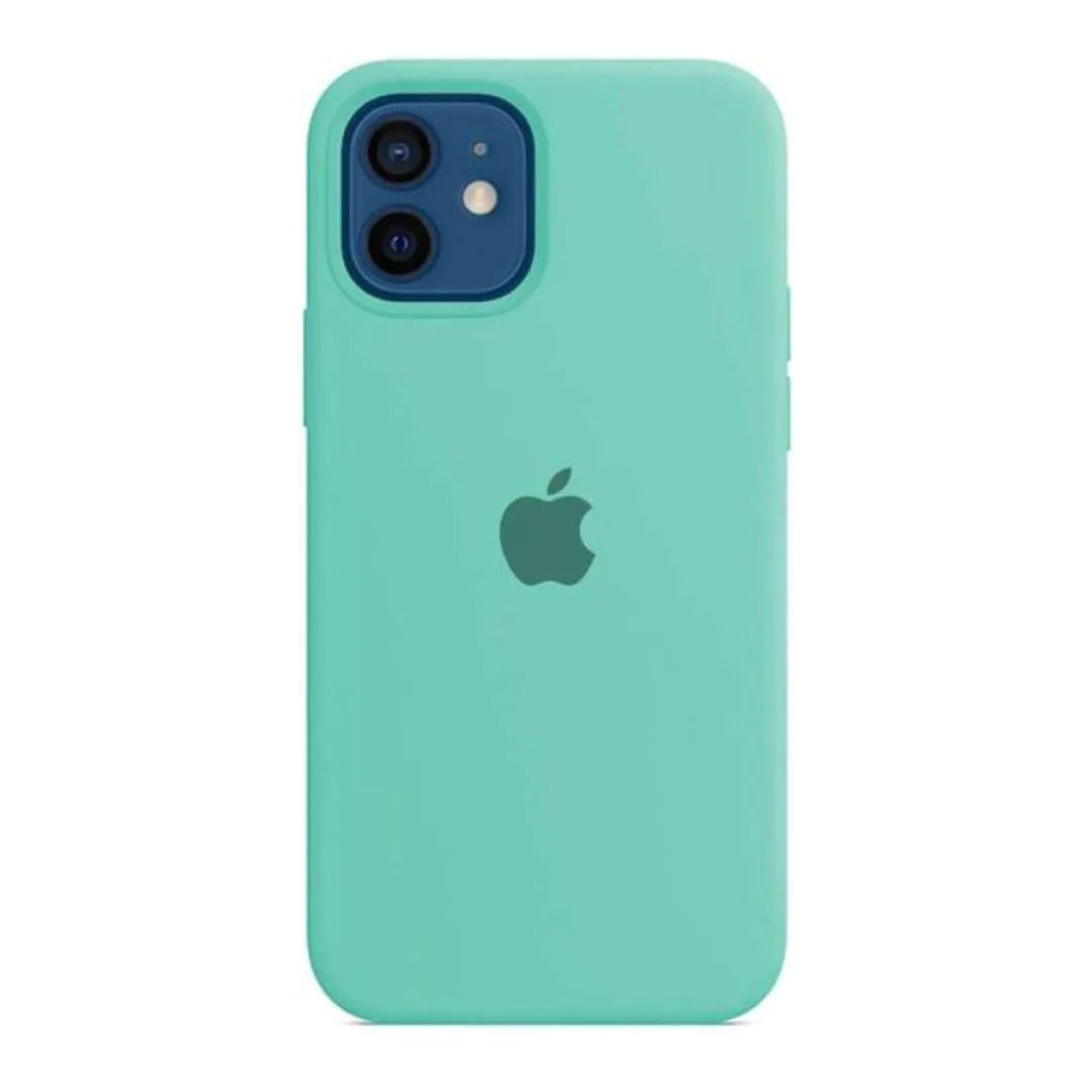 iPhone 11 Silicon Case Liquid Silicon Inner Fabric with Logo