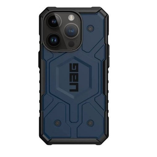 iPhone 14 Pro UAG Pathfinder Premium Rugged Shockproof Case With Magsafe - Blue