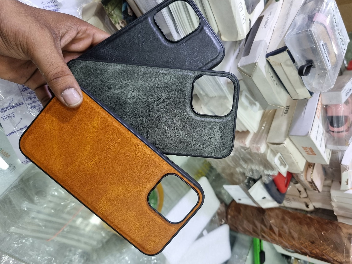 iPhone 13 Pro Max Premium Leather Case