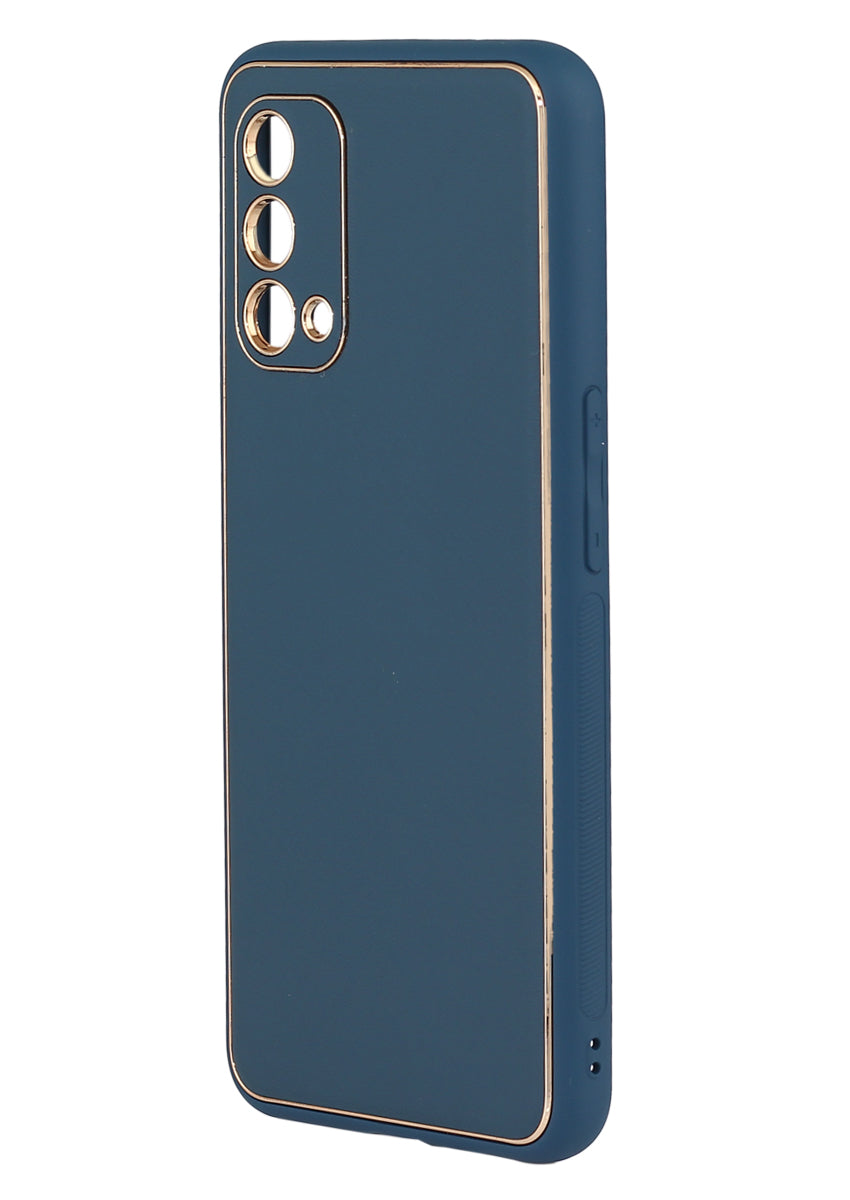 OnePlus Nord Ce 5G Luxurious Leather Case With Gold Plated with Logo