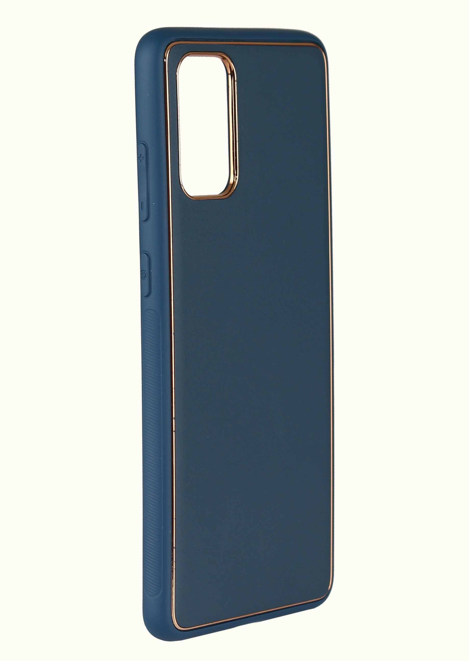 Samsung Galaxy S20 Plus Luxurious Leather Case With Gold Plated with Logo
