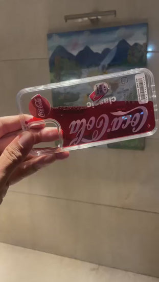 iPhone 11 Pro Max Float Classic Cola Flow Liquid Case