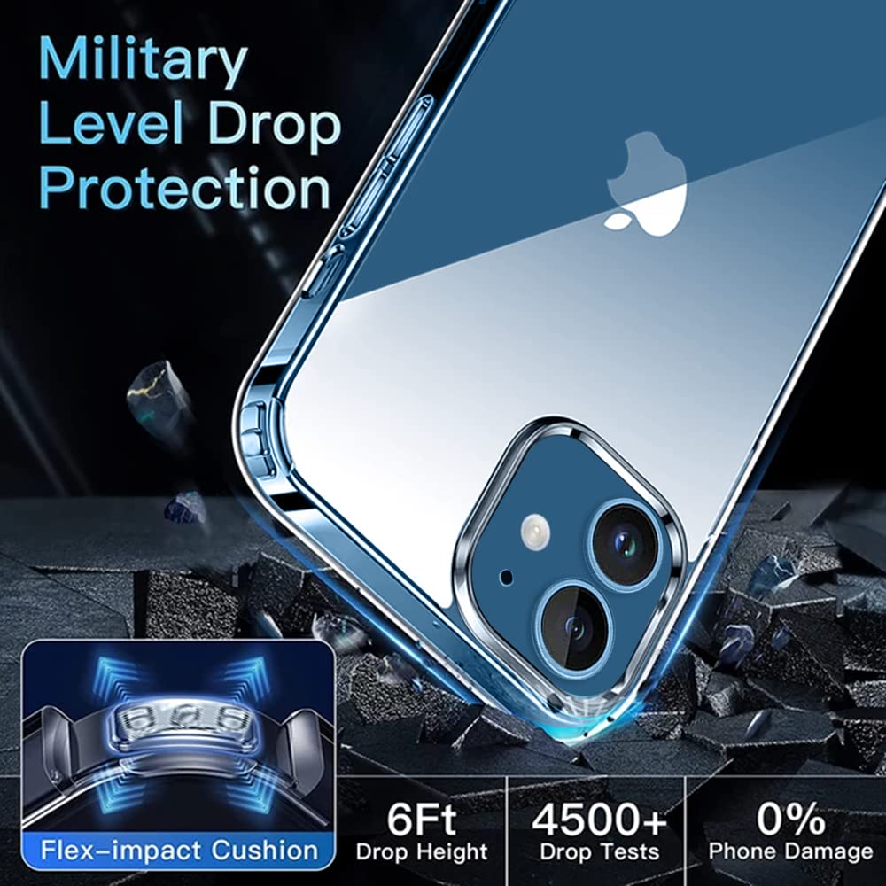 iPhone 11 Transparent Case with Bump Camera Protection - Transparent