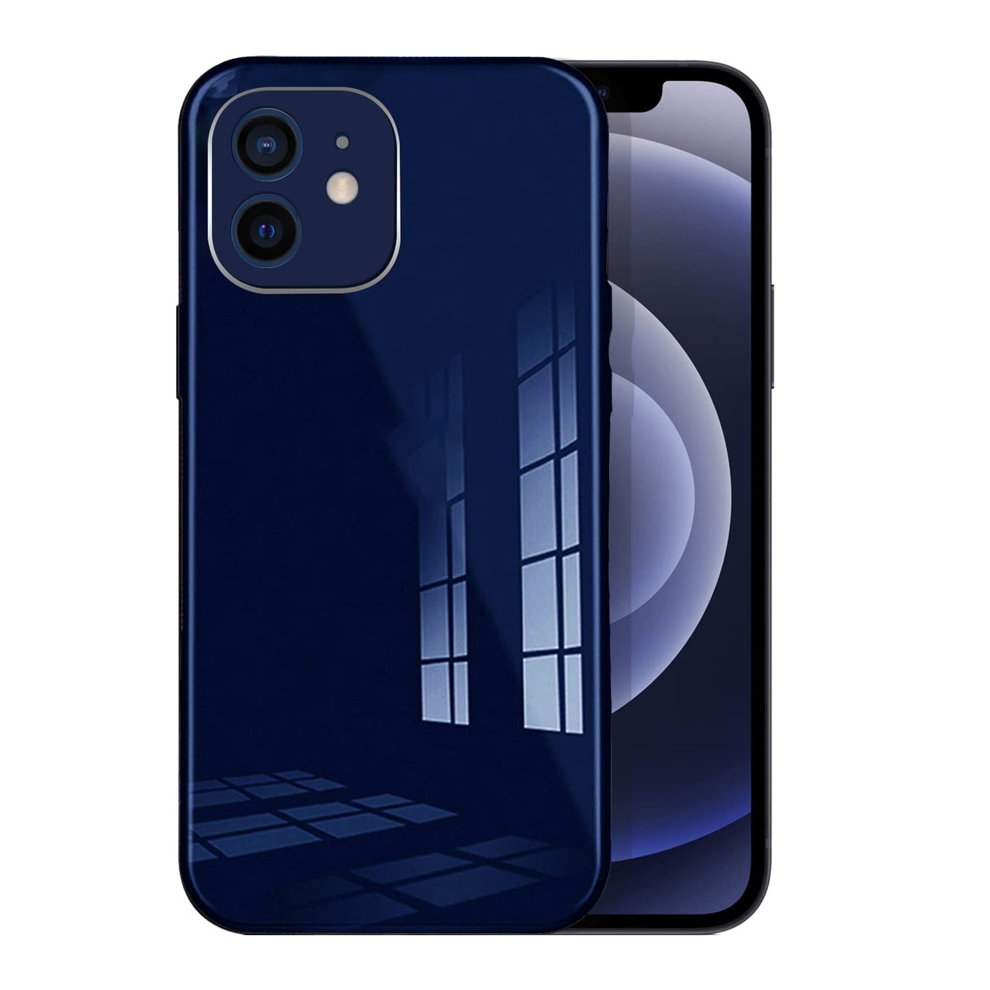 iPhone 7/8 Glass Case with Logo and Camera Protection
