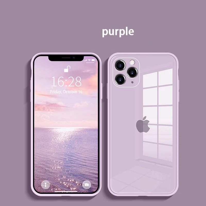 iPhone iPhone 14 Pro Max Glass Case with Logo and Camera Protection
