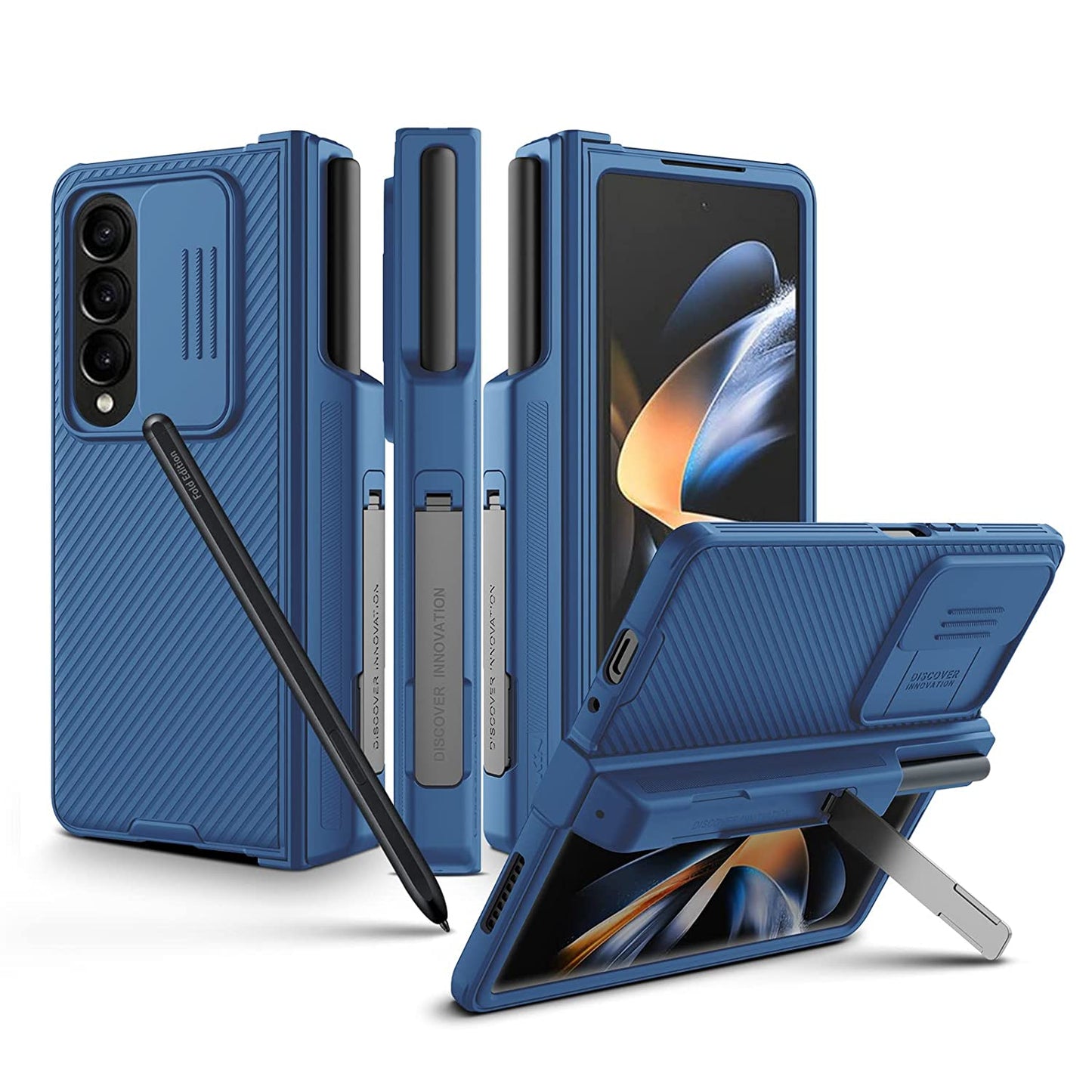 Samsung Galaxy Z Fold 4 Camshield Pro Case S Pen Holder With Camera Protection