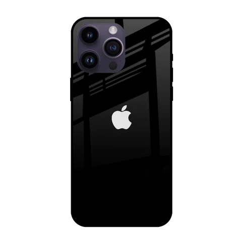 iPhone 14 Pro Max Glass Case with Logo and Camera Protection