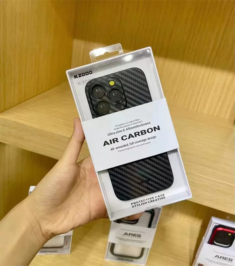 iPhone 14 Pro Max Ultra Thin Air Carbon Fiber Design Luxury Smooth Finish K-Doo