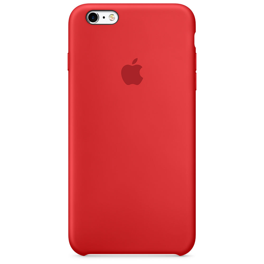 iPhone 6/6s Original Liquid Silicon Case with Logo - Red