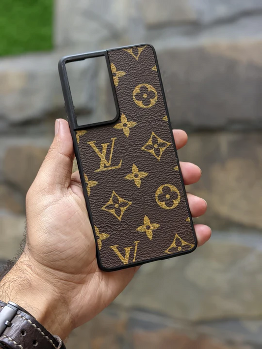 Samsung Galaxy S23 Ultra Louis Vuitton Leather Case
