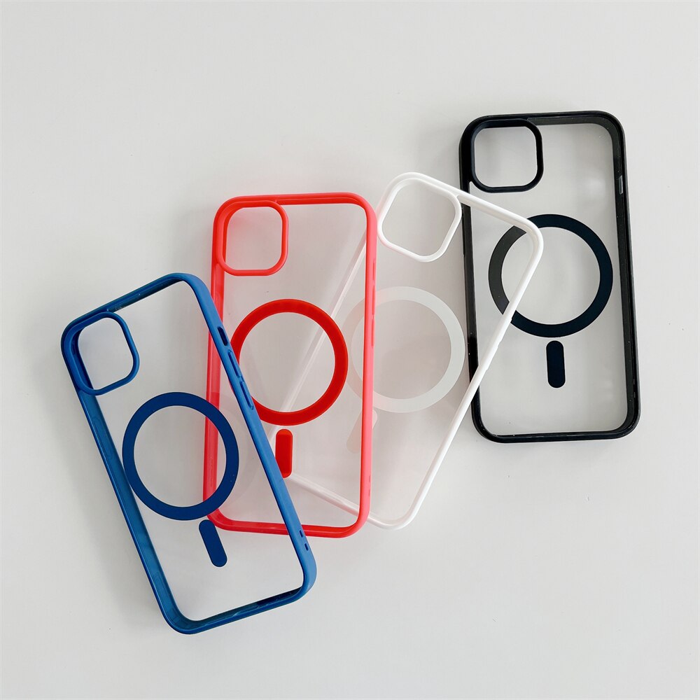 iPhone 13 Transparent Bumper Case With Magsafe