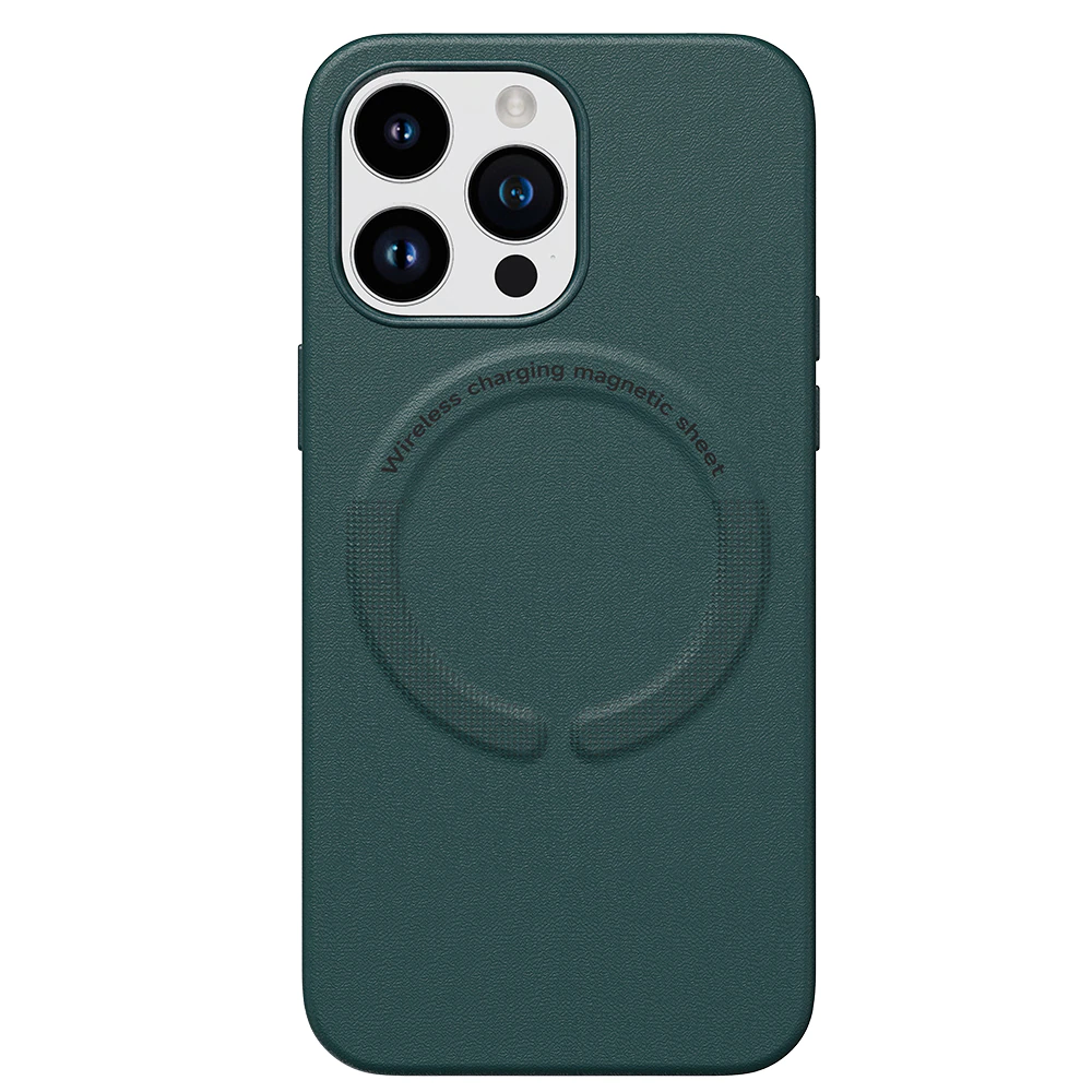 iPhone 11 Pro Premium Leather Magsafe Back Cover