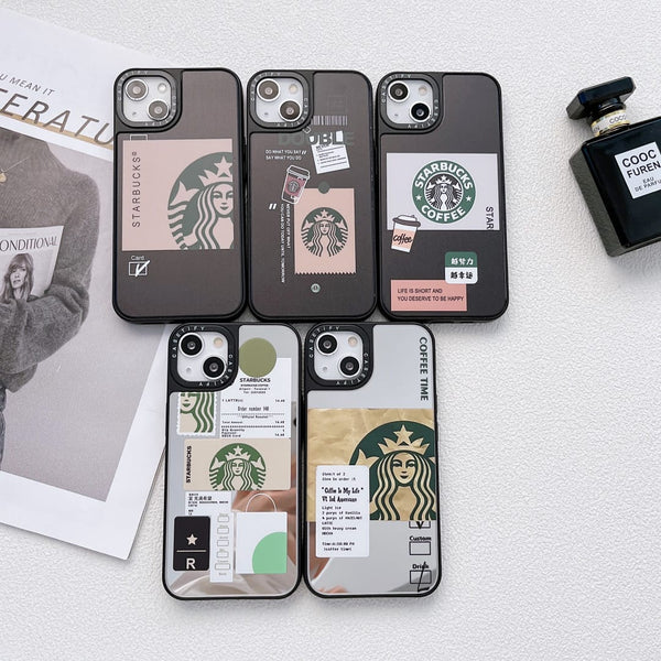 iPhone 13 Pro Max Premium Starbucks Black Case