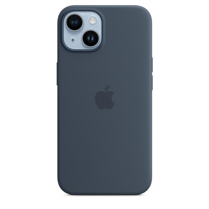 iPhone 14 Max Liquid Silicon Case with Logo