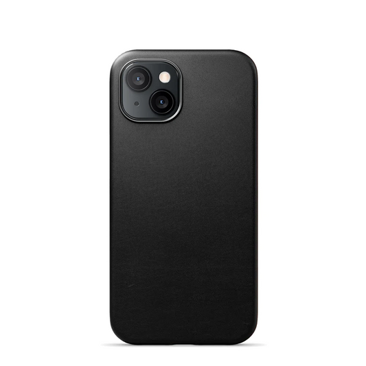 iPhone 14 Plus Genuine Leather Case-Black
