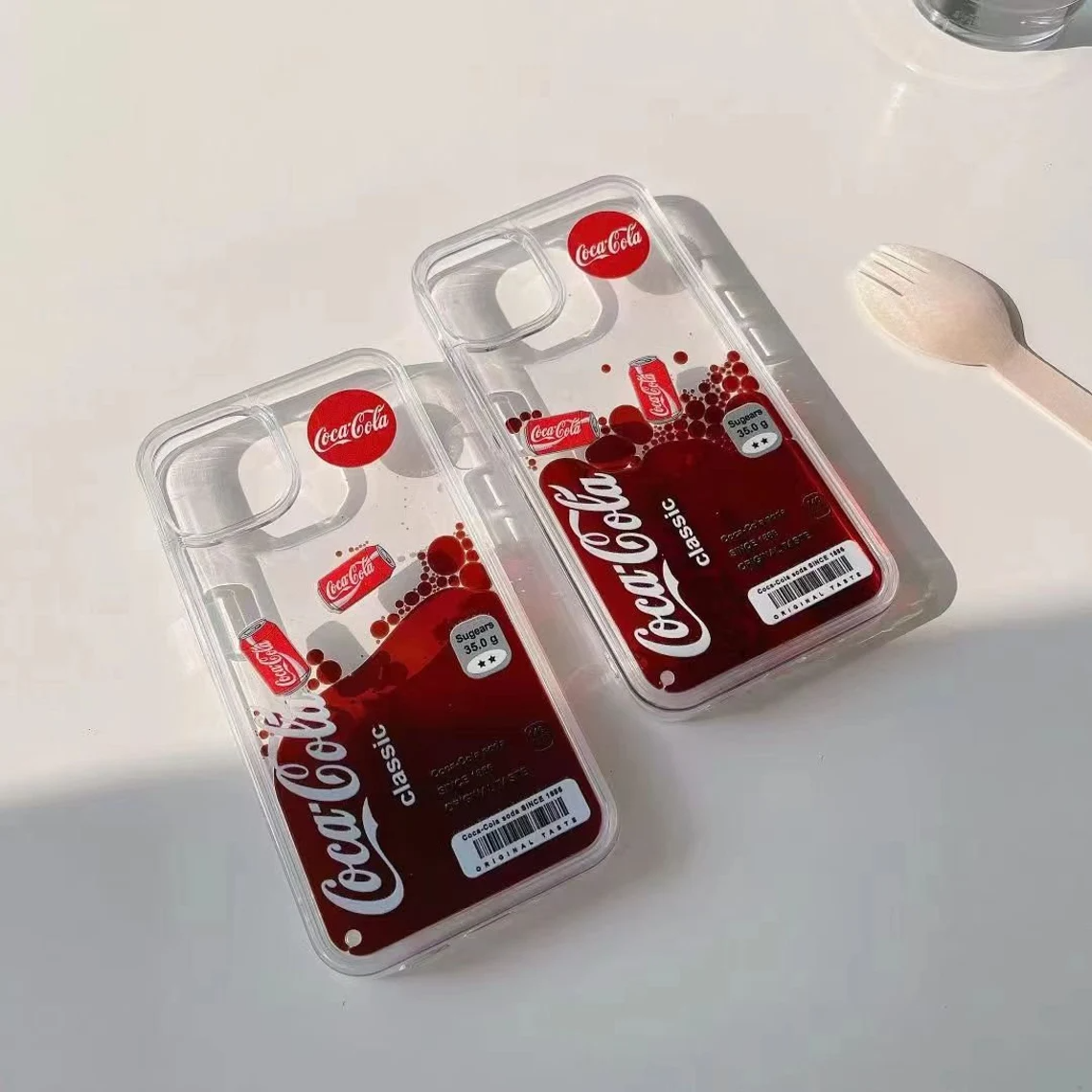 iPhone 13 Pro Float Classic Cola Flow Liquid Case