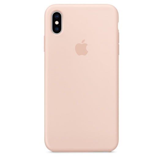 iPhone X/Xs Original Liquid Silicon Case with Logo - Pink
