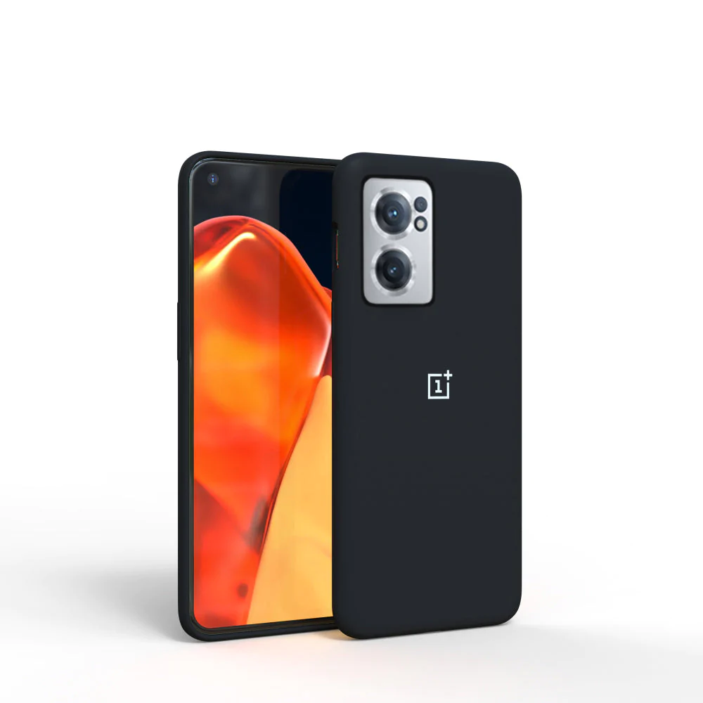 OnePlus Nord Ce 2 5G Silicon Case Liquid Silicon Inner Fabric with Logo