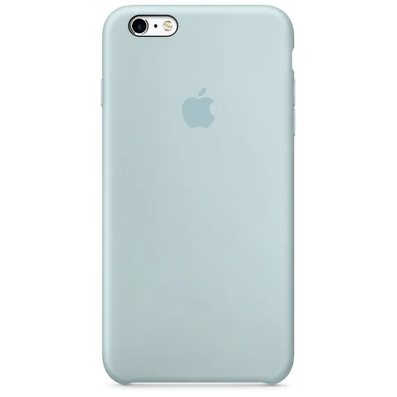 iPhone 7/8 Original Liquid Silicon Case with Logo - Sky Blue